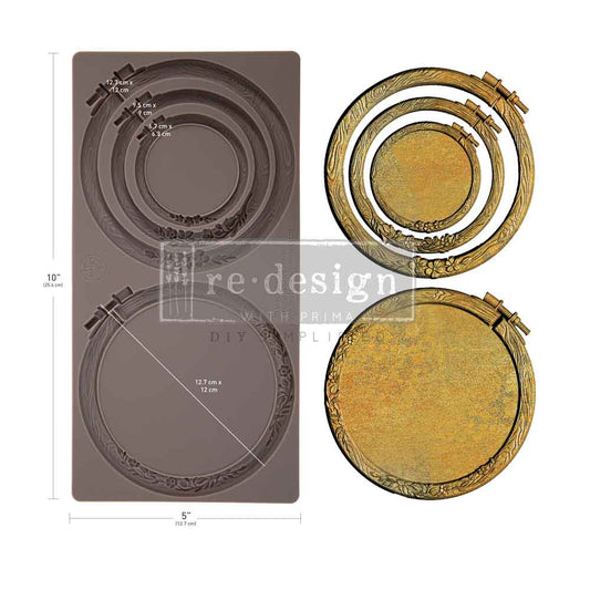 Redesign Decor Moulds® - Artisan’s Frame - 1 pc, 5"x10"x8mm