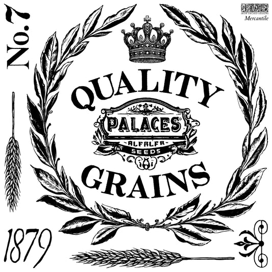 IOD - Mercantile Decor Stamp 12x12
