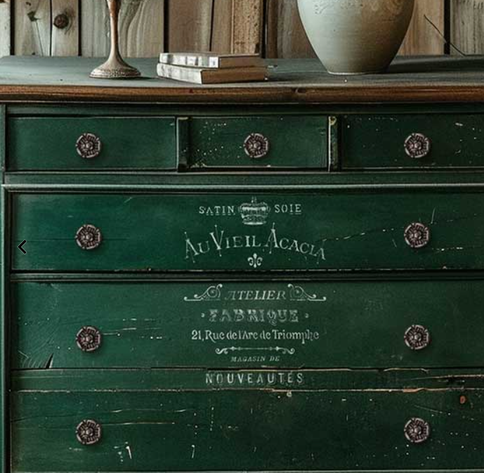 Redesign Decor Stencils® – Satin Soie – 1 pc, sheet size 22.86cm x 30.48cm