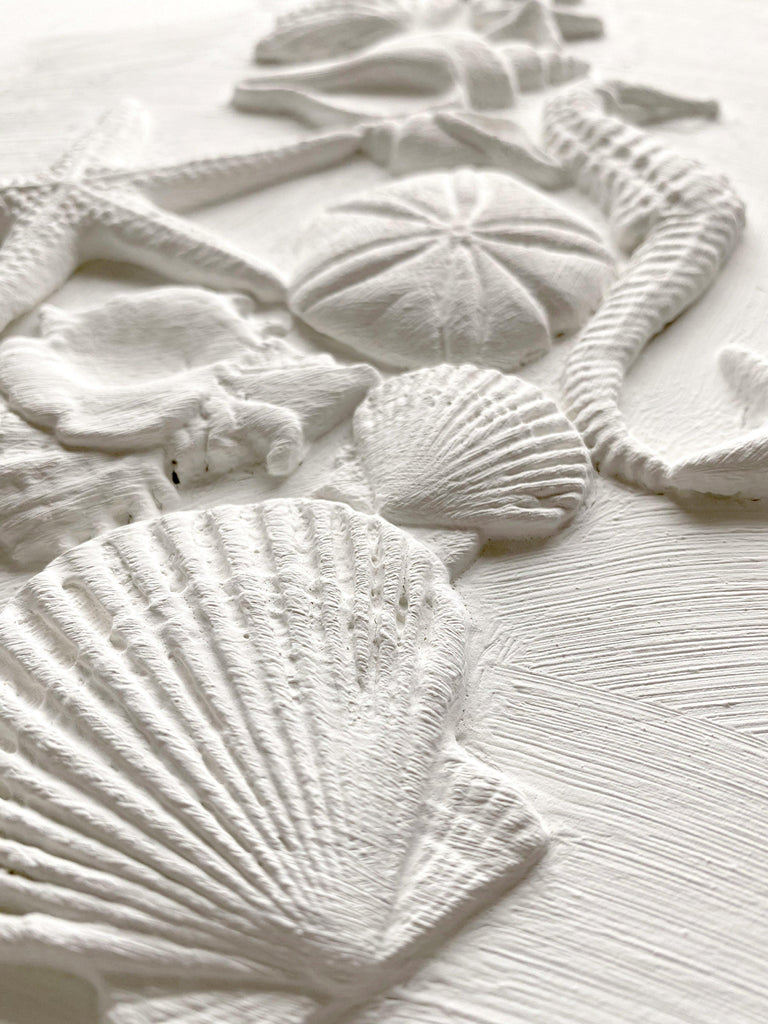 IOD - Sea Shells Decor Mould 6x10