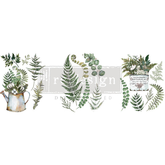 MIDDY TRANSFERS® – Botanical Snippets – Re-design Decor Transfer