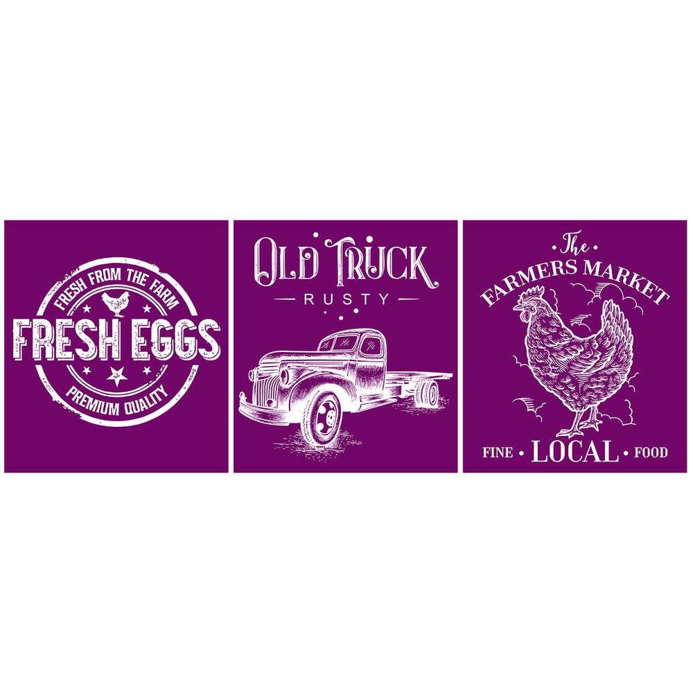 Farmhouse Silk Screen Stencil