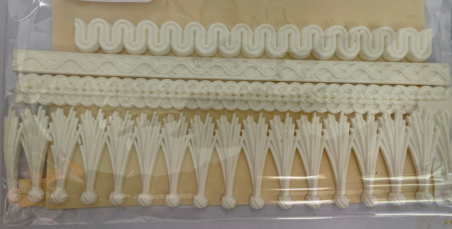 Resin Applique Moulding - CECE Tassel Fringe