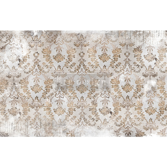 Washed Damask  -  Decoupage Decor Tissue Paper in