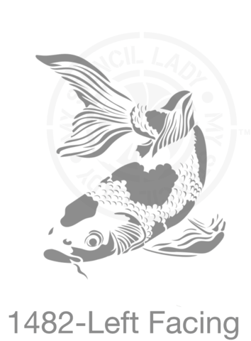 Koi Goldfish  (right or left facing) -  MSL 1482