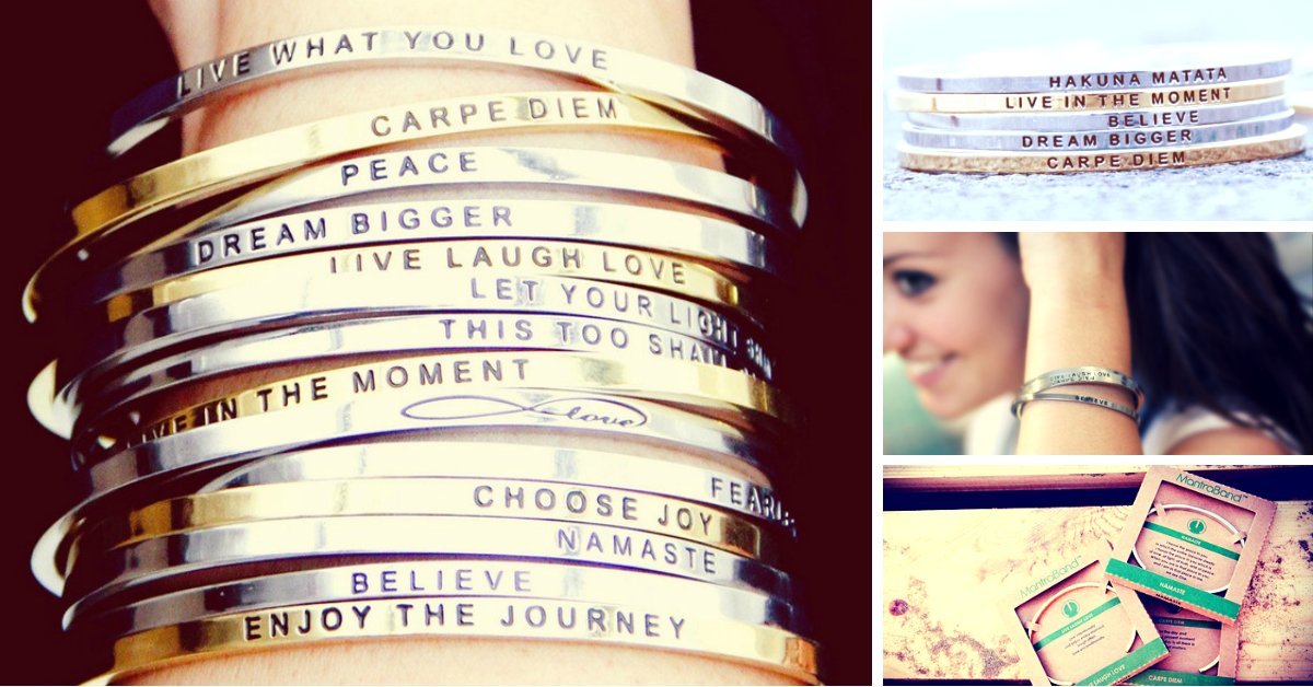 Mantra Bands Affirmation Bands