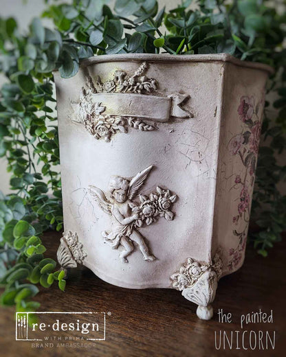 Redesign Decor Moulds® – Angelic Aura – 1 pc, 12.7cm x 20.32cm x 0.8cm