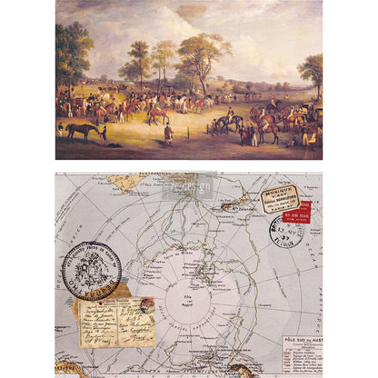 Distant Traveler - Re-design Decor Transfer