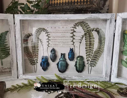 Redesign Middy Transfers - Greenery Grace- 3 sheets, 8.5"x11"