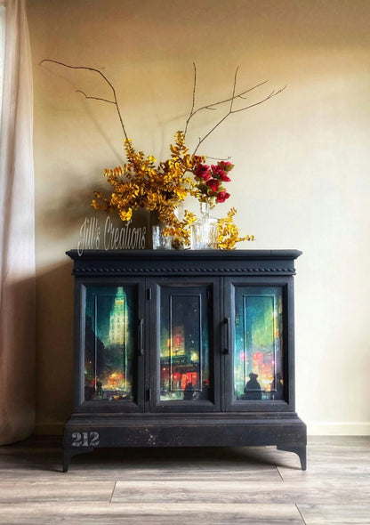 New York, New York - Mint Decoupage Paper