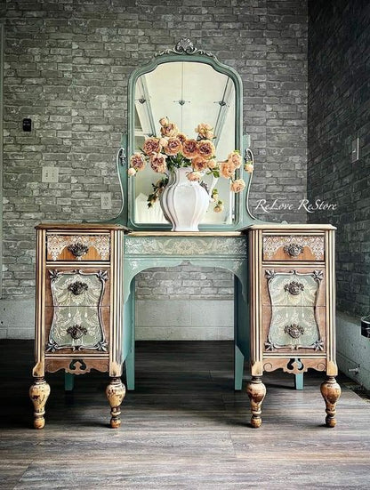 Lace - Mint Tissue Paper