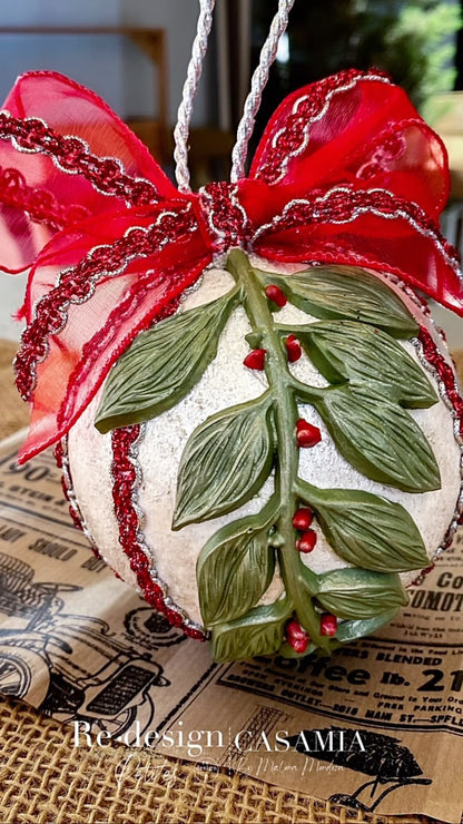 Redesign Decor Moulds® - Leafy Blossoms (5"x8")