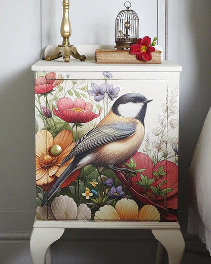 The Friendly Garden - Mint Decoupage Paper