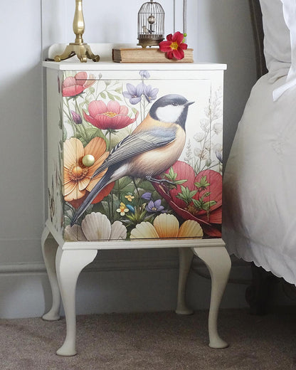 The Friendly Garden - Mint Decoupage Paper