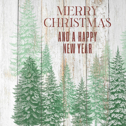IOD - Winter Forest Decor Stamp  12x12