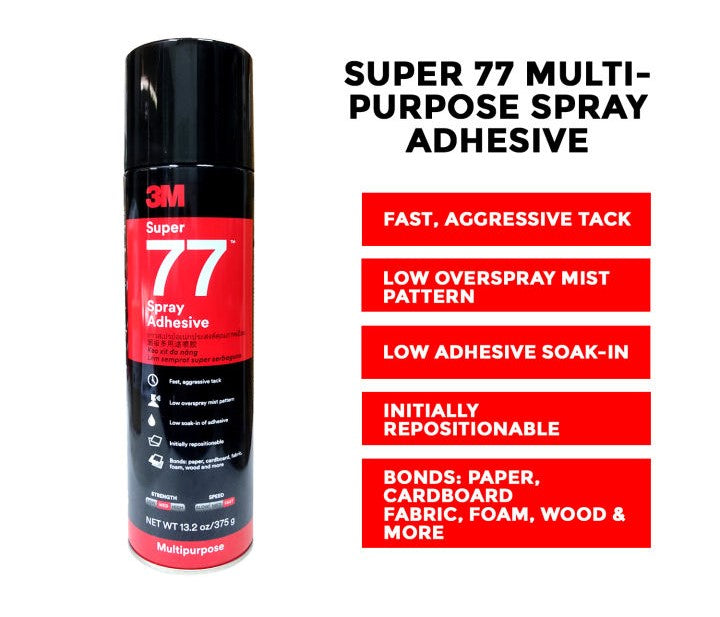 3M Adhesive Spray 77 MP 375g