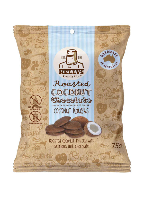 Kellys Coconut Roughs - Snack Pack 75g