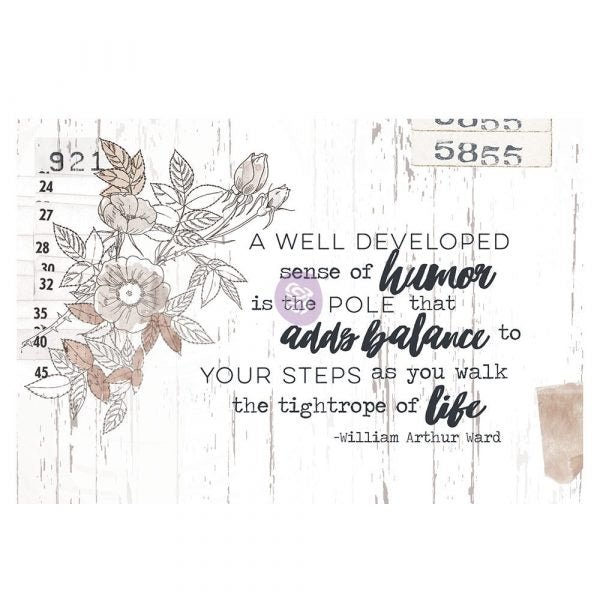 Prima Marketing - 4×6 Journal Cards - Pretty Pale