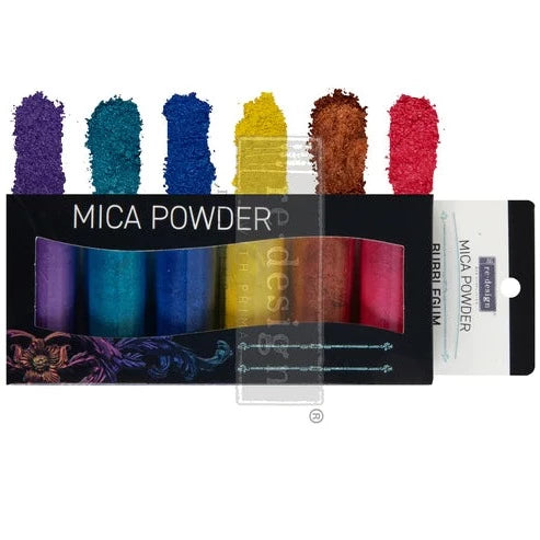 Decor Mica Powder Set - Bubblegum - 6 colors x 5g each