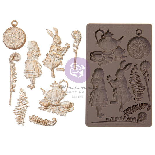 NEW - Redesign Decor Moulds - Lost in Wonderland Collection -  Following Alice