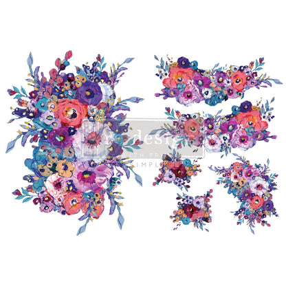 H20 Transfers - Luminous Blooms