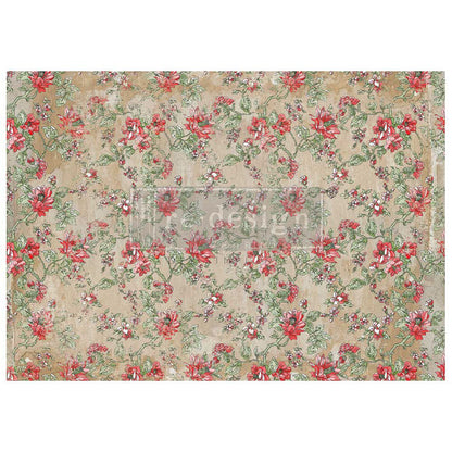 Redesign A1 Decoupage Fiber - Sweet Composition - 1 SHEET