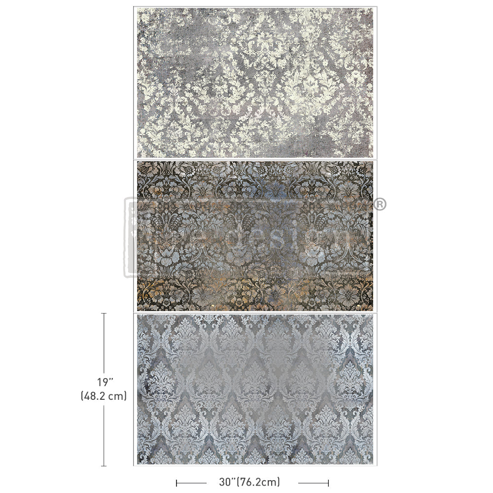 Redesign Decor Tissue Paper Pack - Antique Elegance – 3 sheets