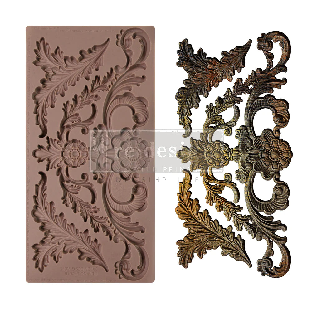 Redesign Decor Moulds - Salon Des Glaces - 1 pc, 5"x10"x8mm