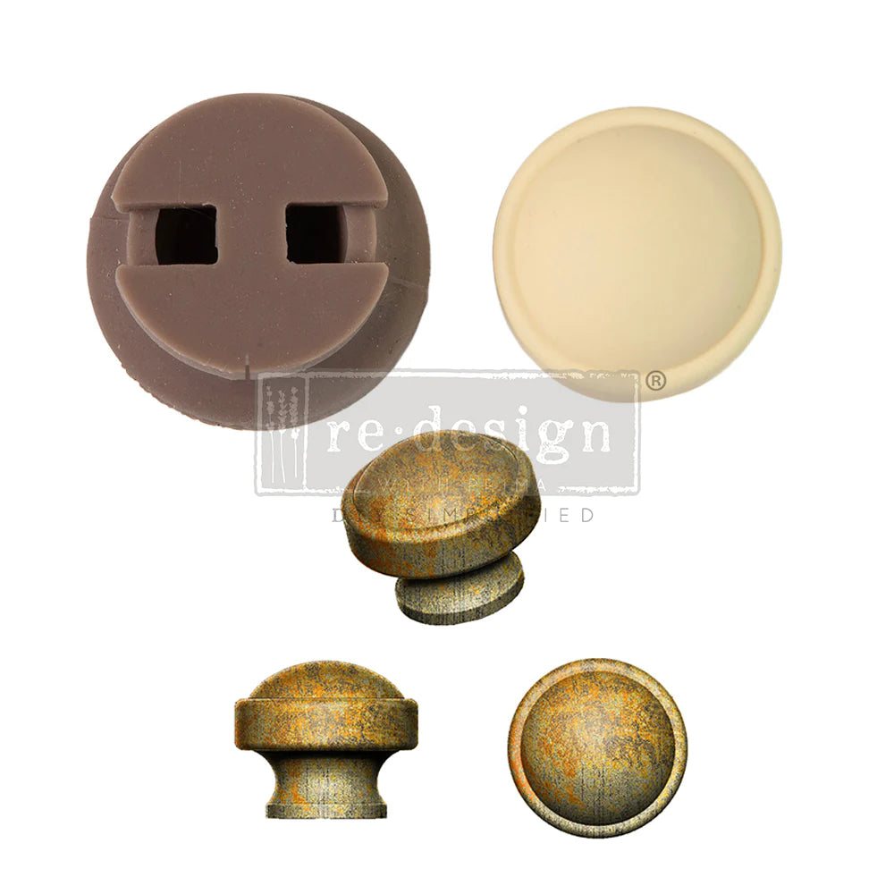 Cece Knob Mould - Regal Aura - 1 knob set, includes hardware