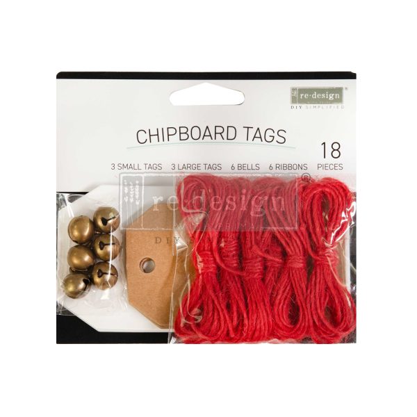 Redesign -  Christmas Chipboard Tags