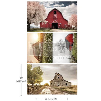 Decoupage Decor Tissue Paper Pack - Haystack Hues - 3 sheets