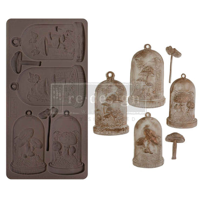 Redesign Decor Moulds  - Enchanted Shroom - 1 pc, 5"x10"x8mm