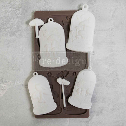 Redesign Decor Moulds  - Enchanted Shroom - 1 pc, 5"x10"x8mm