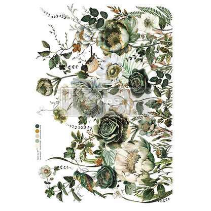 Redesign Decor Transfer - Botanical Journal 24" x 35"