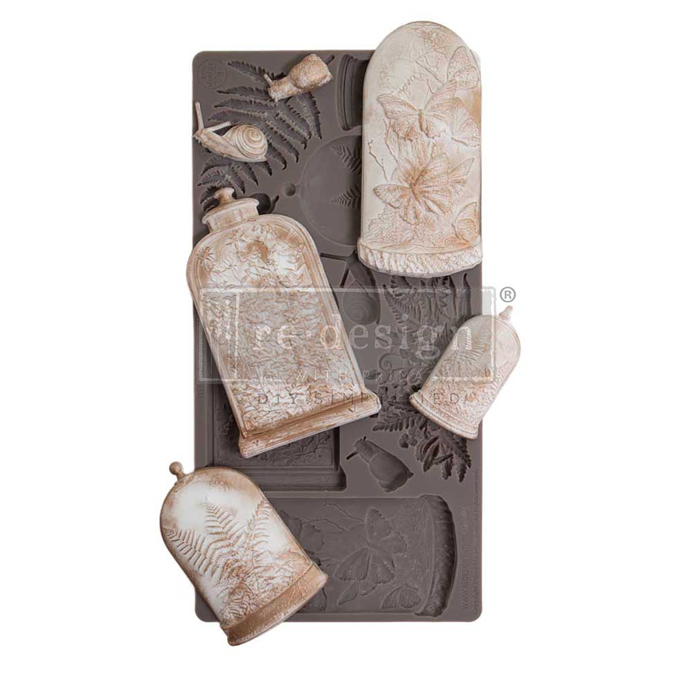 Redesign Decor Moulds® - Elder Etchings - 1 pc, 5" x 10" x 8mm