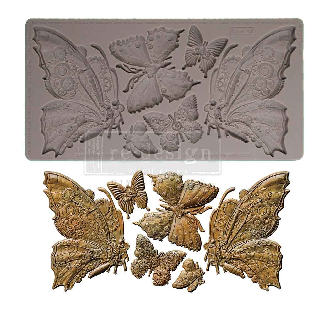 Redesign Decor Moulds® – Steamflight Symphony – 1 pc, 12.7cm x 25.4cm x 0.8cm