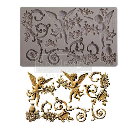 Redesign Decor Moulds® – Angelic Aura – 1 pc, 12.7cm x 20.32cm x 0.8cm