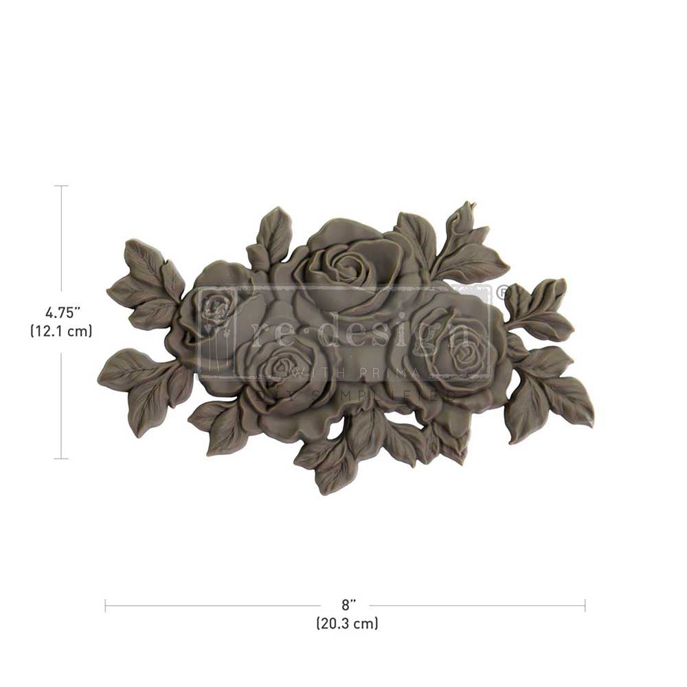 Decor Poly - Timeless Petals - 1pc, 4.75" x 8"