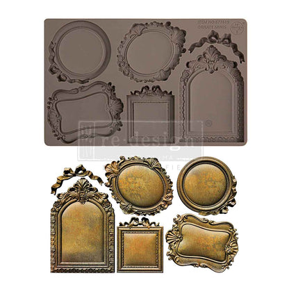 Redesign Decor Moulds® – Ornate Minis – 1 pc, 5″x8″x8mm