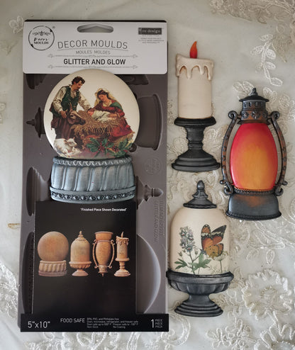 Redesign Decor Moulds® - Glitter And Glow - 1 pc, 5"x10"x8mm