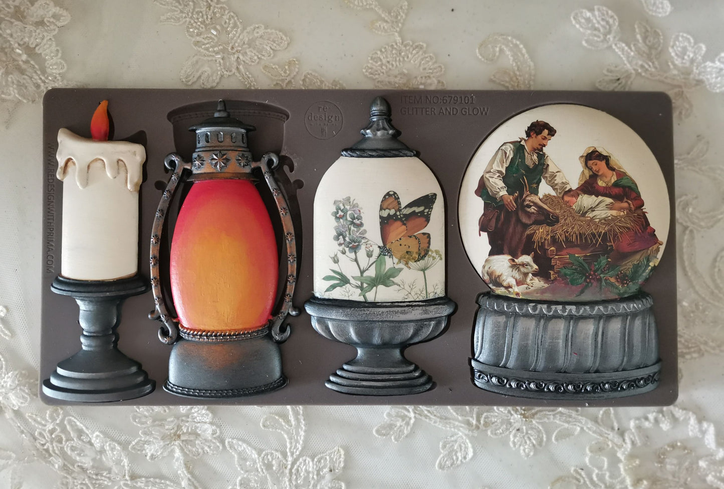 Redesign Decor Moulds® - Glitter And Glow - 1 pc, 5"x10"x8mm