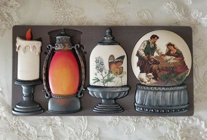 Redesign Decor Moulds® - Glitter And Glow - 1 pc, 5"x10"x8mm