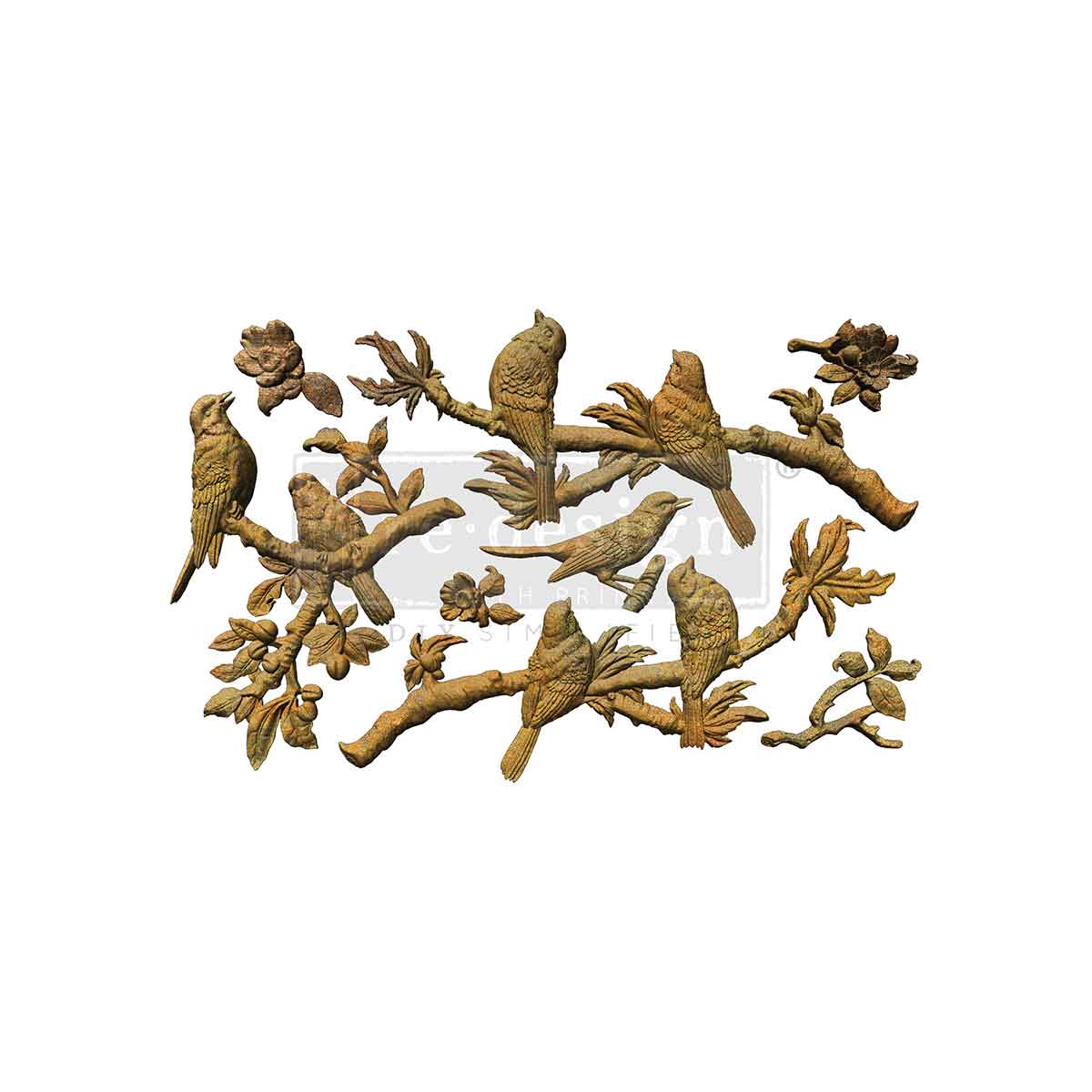 Redesign Decor Moulds® –  Whispers Of Wings – 1 pc, 5″x8″x8mm