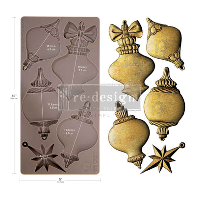 Redesign Decor Moulds® - Winter Luxe Blanks - 1 pc, 5"x10"x8mm