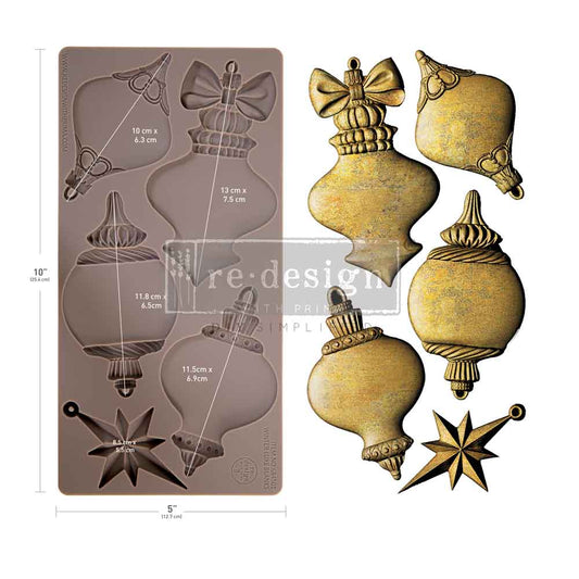 Redesign Decor Moulds® - Winter Luxe Blanks - 1 pc, 5"x10"x8mm