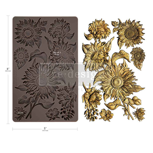 Redesign Decor Moulds -  Golden Solstice Mould – 1 pc, 5″x8″x8mm