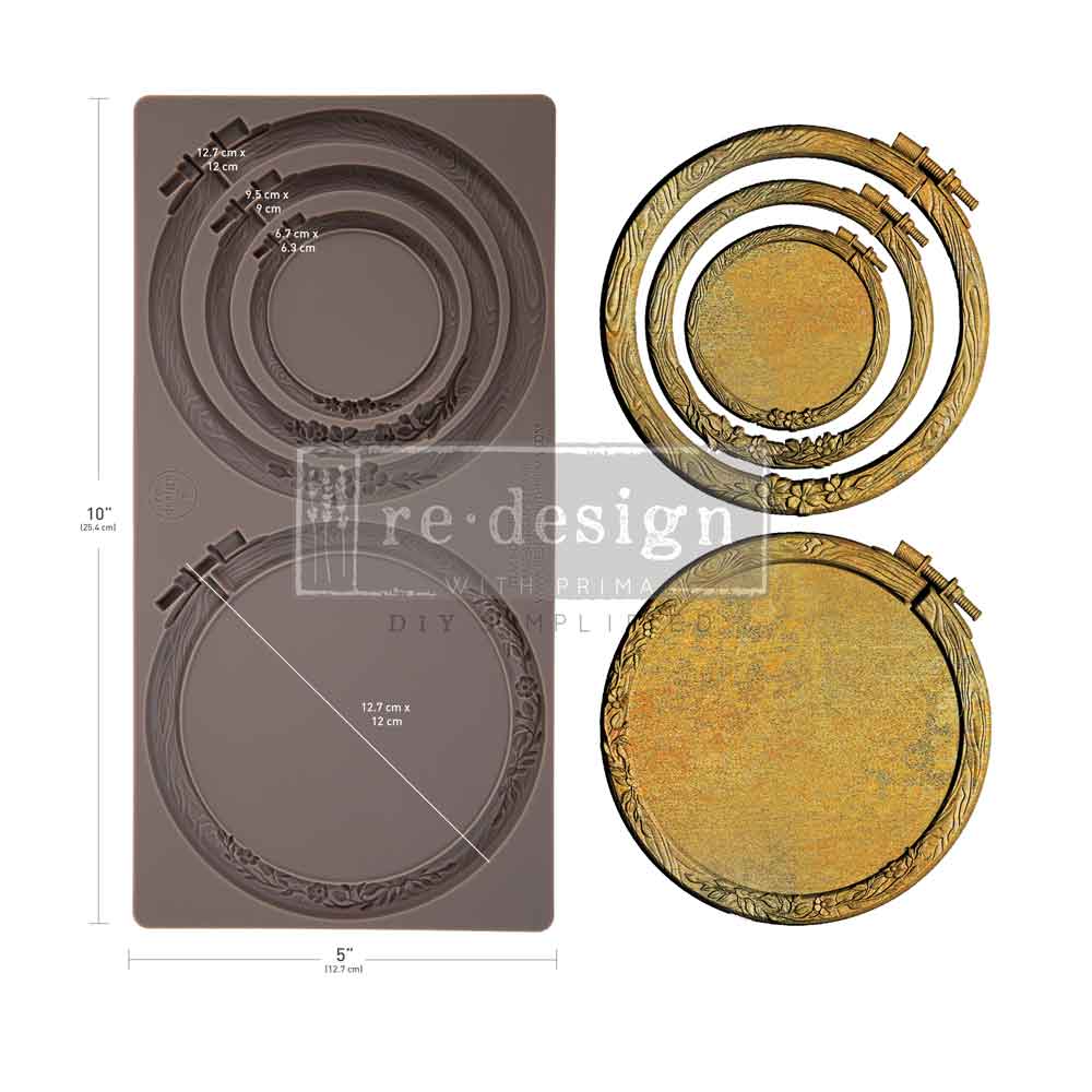 Redesign Decor Moulds® - Artisan’s Frame - 1 pc, 5"x10"x8mm
