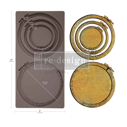 Redesign Decor Moulds® - Artisan’s Frame - 1 pc, 5"x10"x8mm
