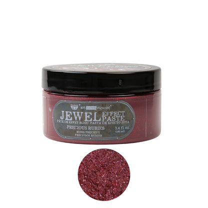 Art Extravagance – Jewel Texture Paste – Precious Rubies – 1 jar, 100ml (3.4 fl oz)