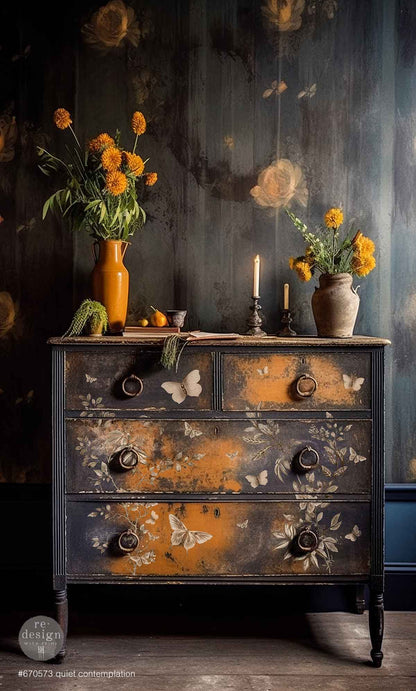 Redesign Middy Transfers –  Quiet Contemplation – 3 sheets, 21.59cm x 27.94cm